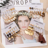 korea star style earrings fashion pendant engagement earrings set for women luxury romantic jewelry female ear wholesale gifts