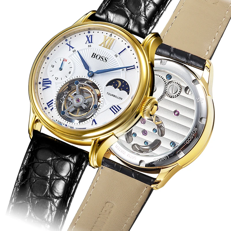 BOSS Германия часы мужские люксовый бренд Ограниченная серия автоматический