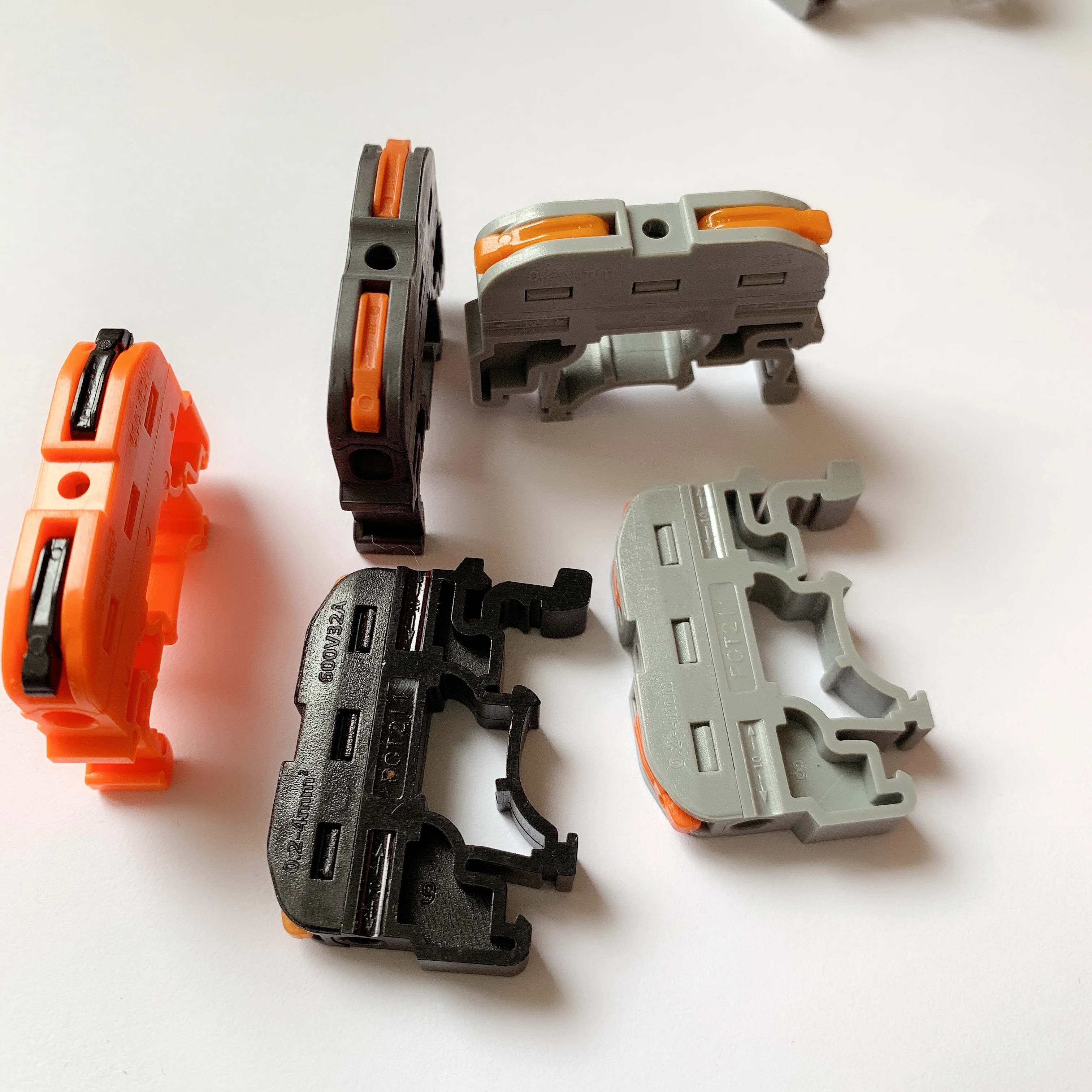 Клеммная колодка с рычагом компактный провод соединительный разъем проводник