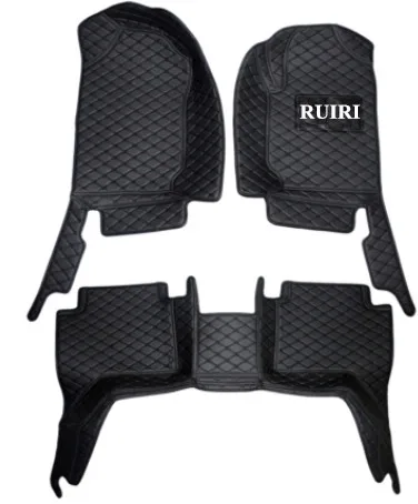 

High quality! Custom special car floor mats for Right Hand Drive Land Rover Discovery 5 2021-2017 5 seats waterproof carpets