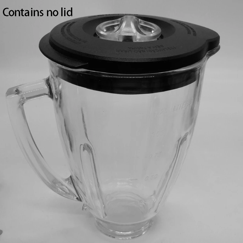 

Juicer Blender Replacement Glass Cup for Blenders 124461-000-000 6 Cup Jars Most Compatible With,Replace Parts