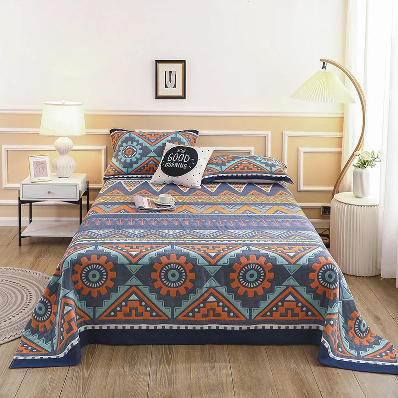 

Новое Марлевое покрывало, покрывало для кровати, одеяло большого размера 200x240 см/240x25 0 см, наволочки, 3 шт.