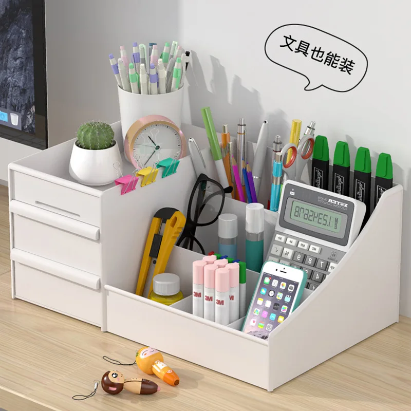 Drawer Cosmetic Storage Box Dormitory Organizing Skin Care Desktop Dresser Facemask Lipstick Shelf Plastic | Дом и сад