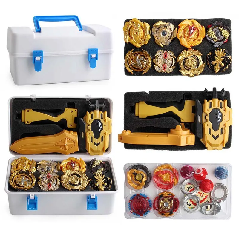 

Tops Spinning top Set Toys Beyblades Arena Metal Fighting Gyro With Launcher Bey Blade Toys