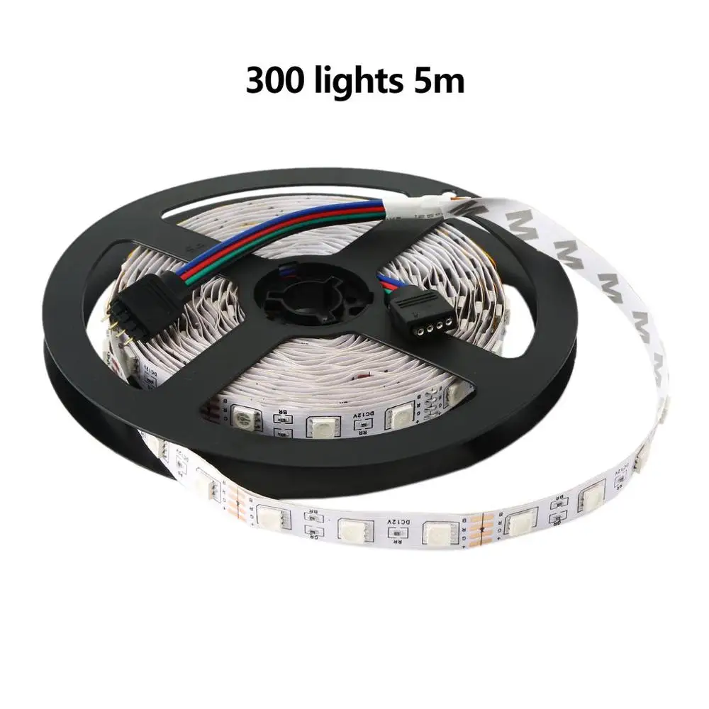 Светодиодная лента с Bluetooth 300 светодиодов RGB 5050 SMD гибкая не Водонепроницаемая