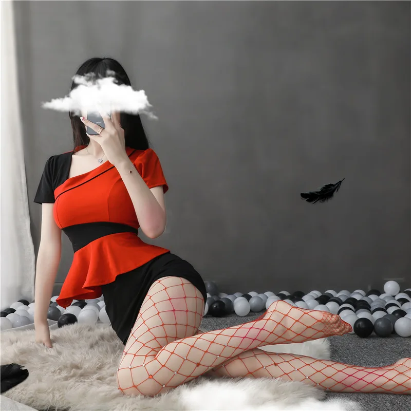 Сексуальный женский топ с оборками сексуальная юбка брюки костюм для выпускного