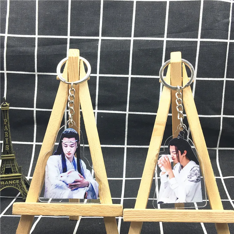 Брелок для мобильного телефона Chen Qing Ling Xiao Zhan Wang Yibo акриловый брелок