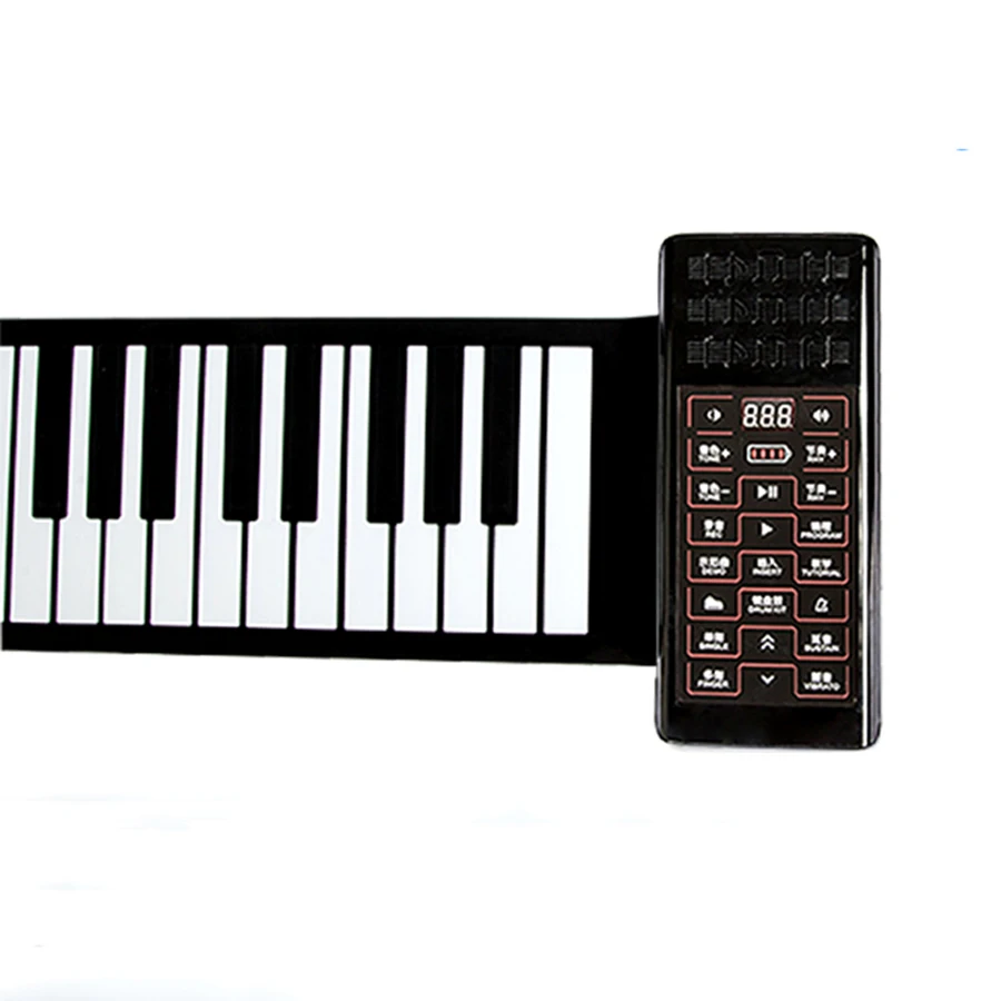 Electronic Piano 88 Key Keyboard Folding Smart Professional Piano Simple Female Beginner Portable Synthetiseur Key Instruments