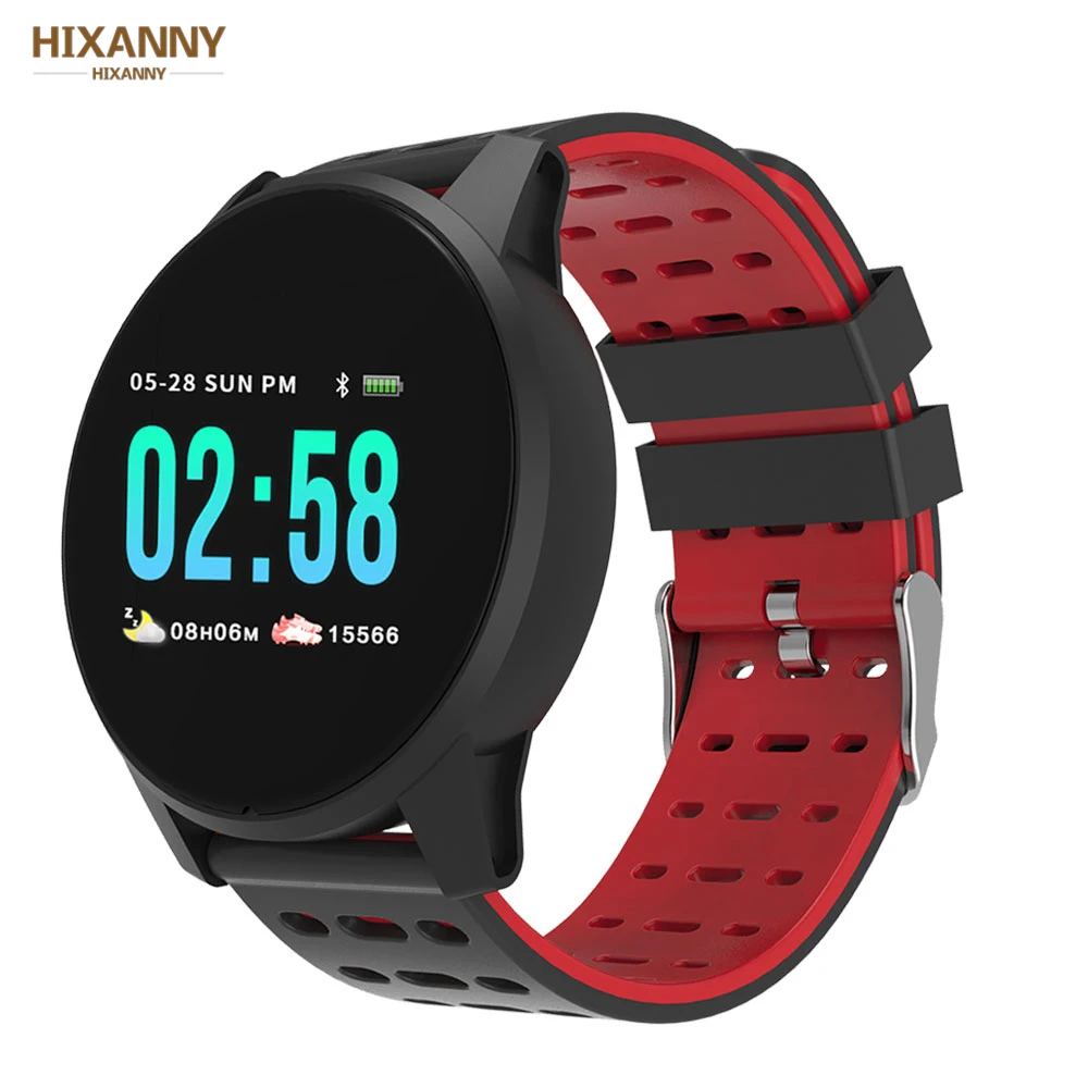 Мужские Смарт-часы с измерением артериального давления фитнес-трекер для