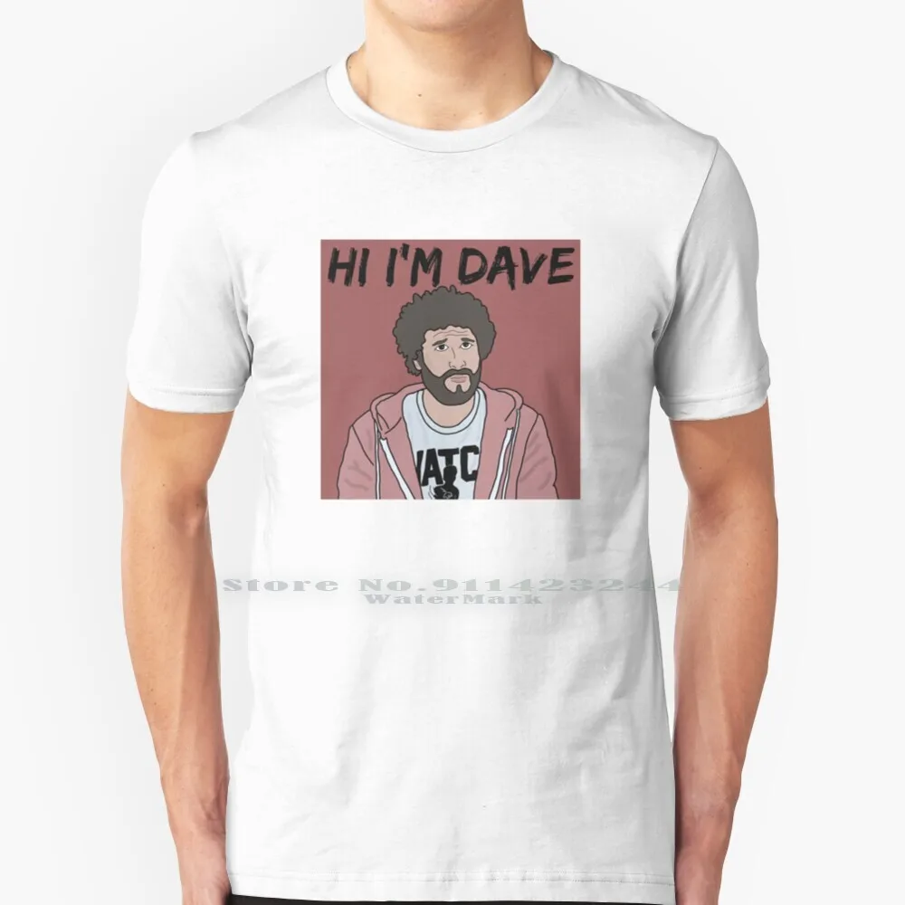 

Привет, я Дэйв, футболка из хлопка 6XL, Лил Дики Дэйв