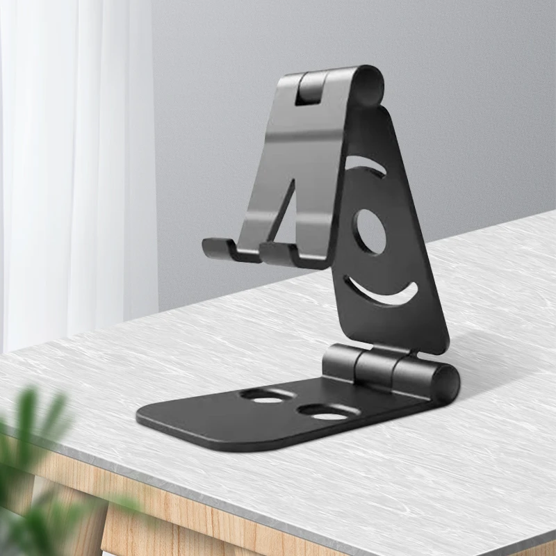 New Desktop Tablet and Phone Holder Plastic Foldable General Stand Live Lazy Charging Bracket Mobile phone universal | Мобильные