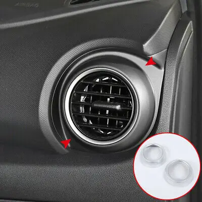 

ABS Matte Inner Side Air Outlet Vent Cover Trim 2pcs For Hyundai Kona 2017-2020