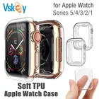 Мягкий прозрачный силиконовый чехол для Apple Watch Series 543100, 40443842 мм, 21 шт.