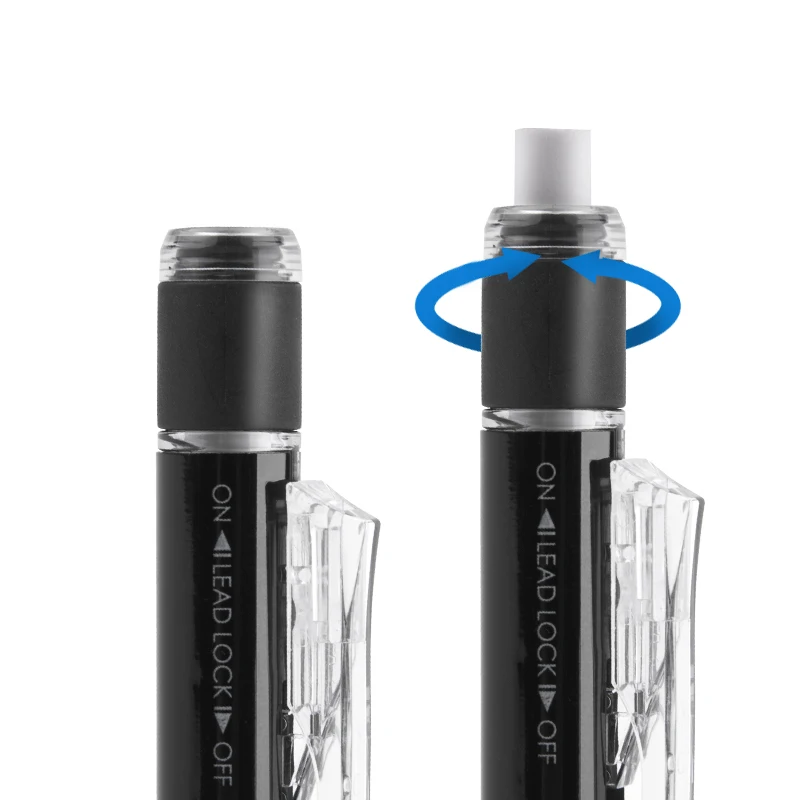 Японский механический карандаш TOMBOW MONO Shake металлический для рисования с низким