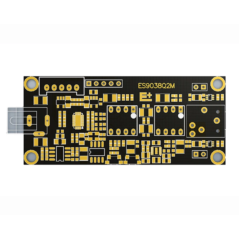 Плата декодера ES9038Q2M I2S вход ES9038 асинхронный USB модуль может использоваться с