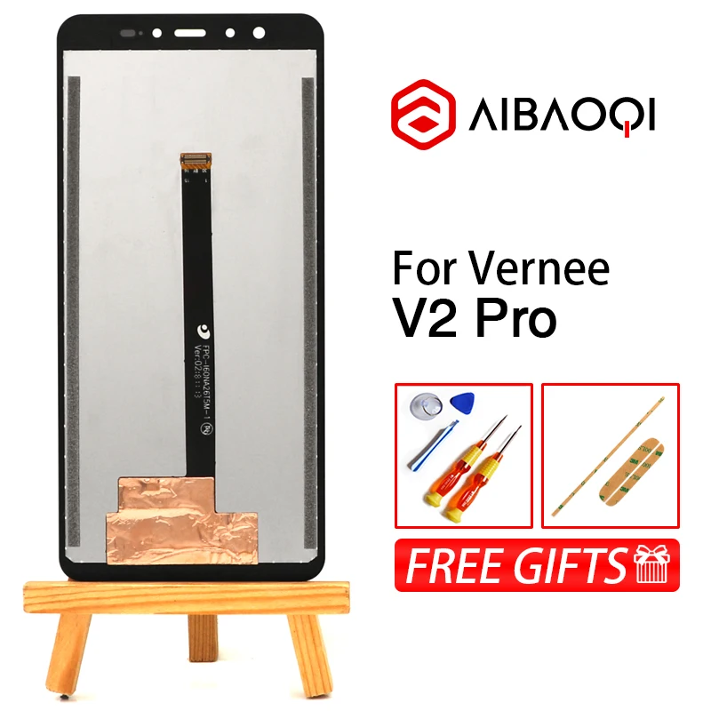 ЖК-дисплей AiBaoQi 5 99 дюйма сенсорный экран 2160x108 в сборе для телефона Vernee V2 Pro Android 8 1 |