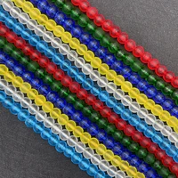 matte czech meteorite glass loose beads rough crystal power stone used to make 6 10mm crystal beads jewelry bracelet accessories