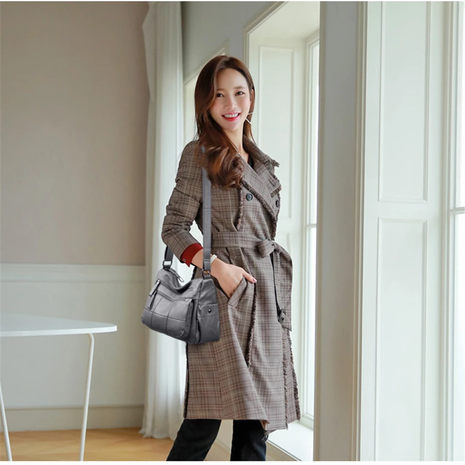 Лидер продаж 2019 классические кожаные роскошные сумки женские дизайнерские