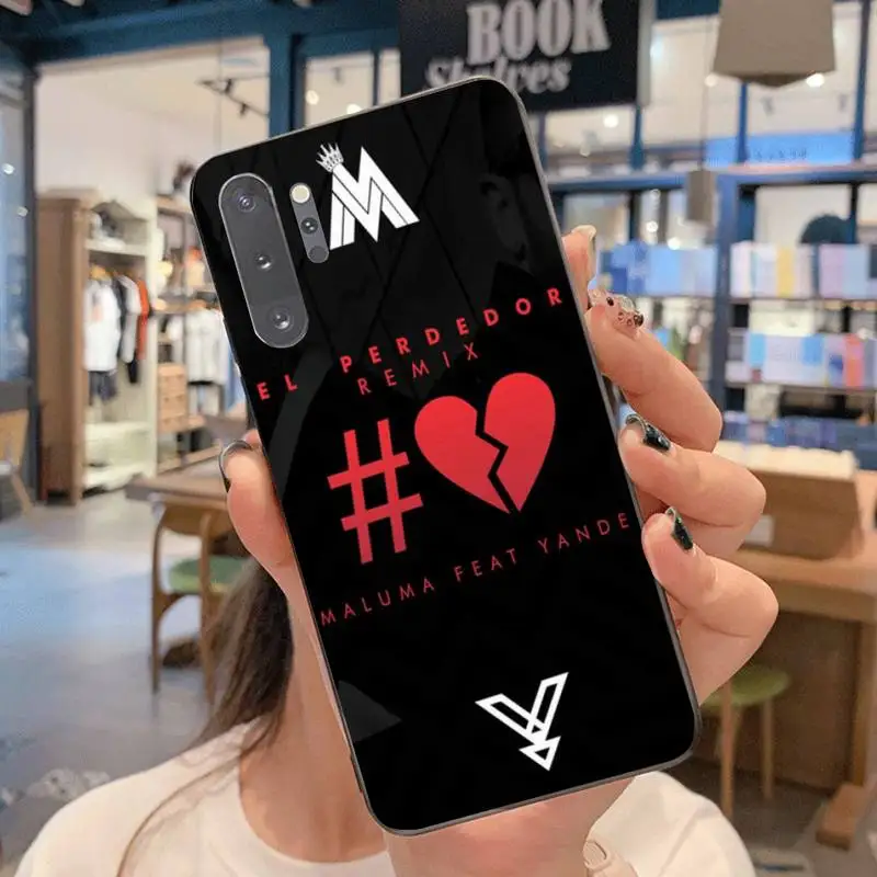 

Maluma Ozuna POP Hip Hop Rapper Phone Case For Samsung Galaxy Note20 ultra 7 8 9 10 Plus lite J7 J8 Plus 2018 Prime M21