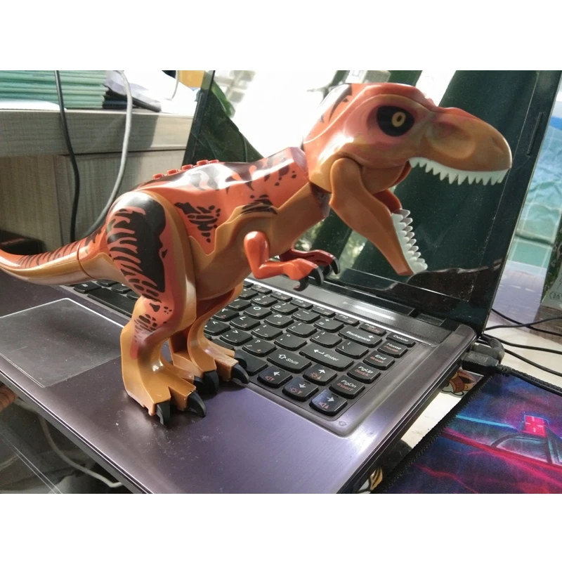 Набор динозавров из серии Юрского периода строительные блоки Т Рекс Трицератопс