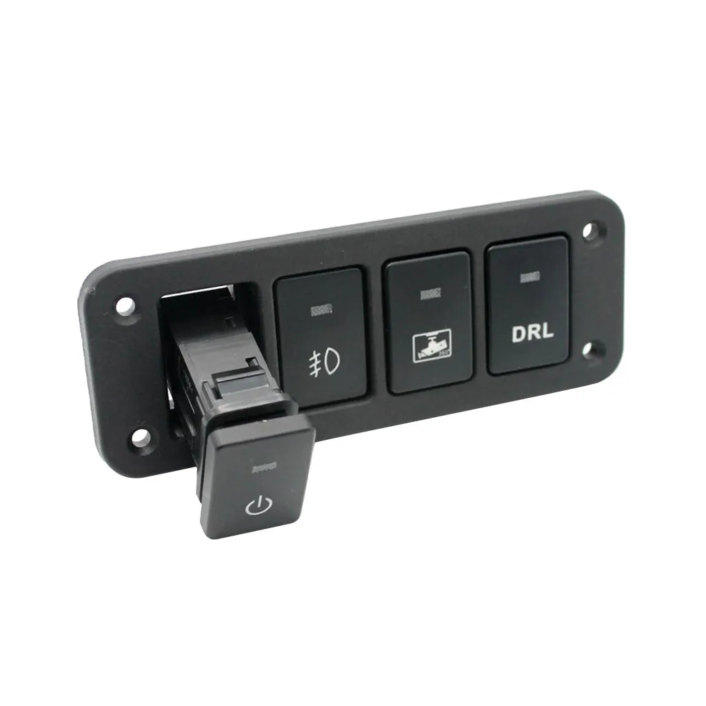 4 Gang Fog DRL Light Switch With White Panel For Toyota | Автомобили и мотоциклы
