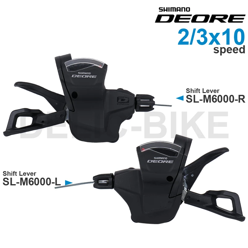Переключатель передач SHIMANO DEORE M6000 рычаг переключения скорости для горного
