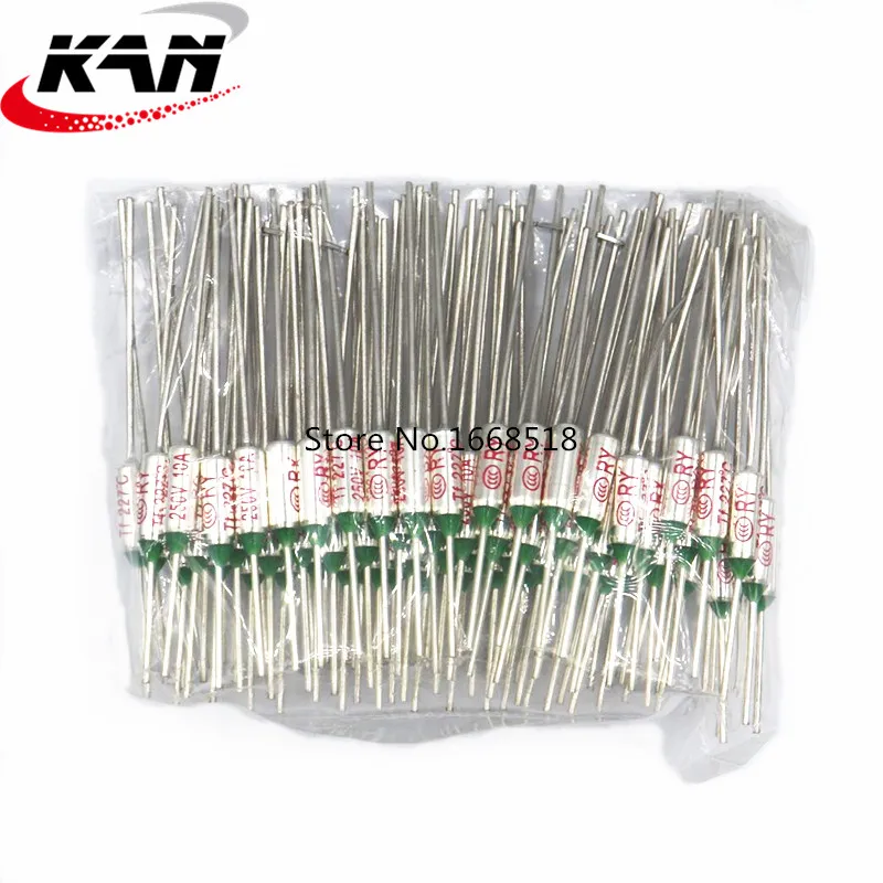 Бесплатная доставка RY 100 шт./лот новый микро Термопредохранитель 10 А 250 В 227