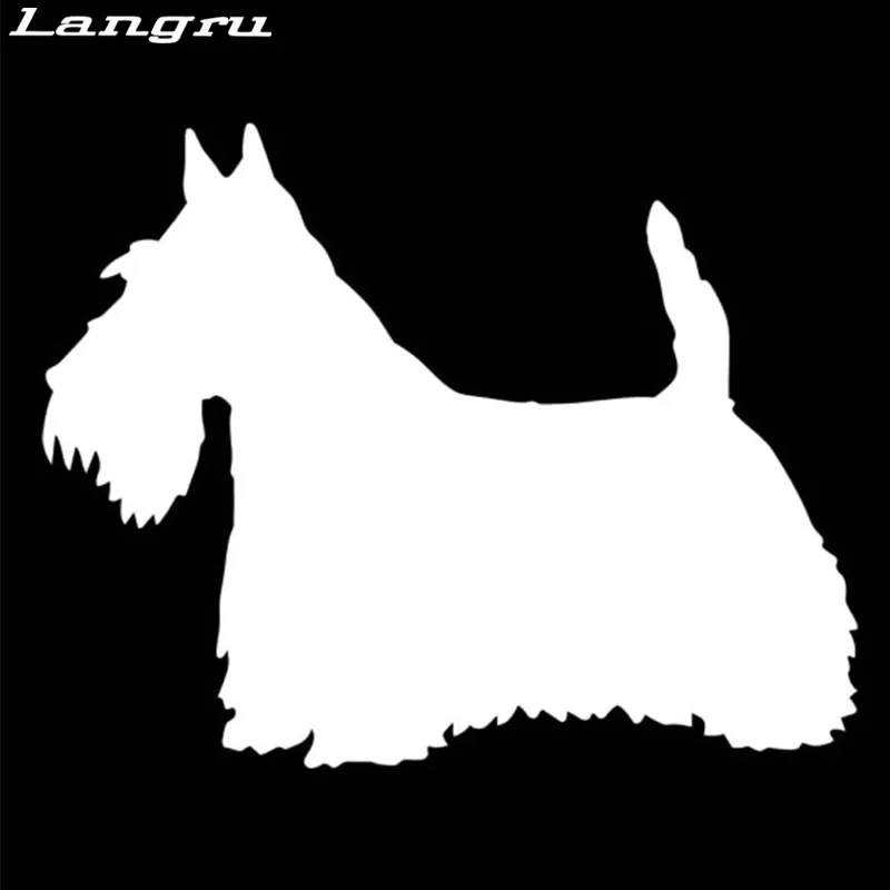 Новый стиль шотландский терьер виниловая наклейка с принтом собаки наклейки на