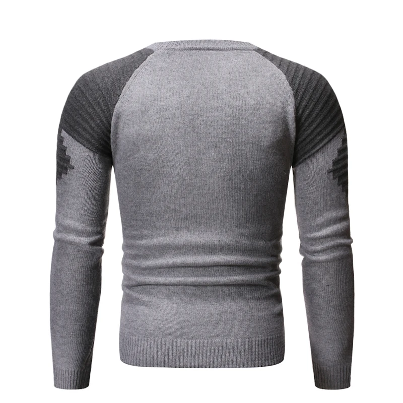 Брендовый кашемировый свитер с рукавом реглан Мужской пуловер сезон осень-зима