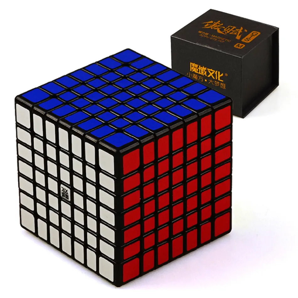 MOYU Aofu GTSM 7x7 Кубик Рубика GTS Профессия 7x7x7 Магнитный кубик GTS7 / GTS7M Головоломки с