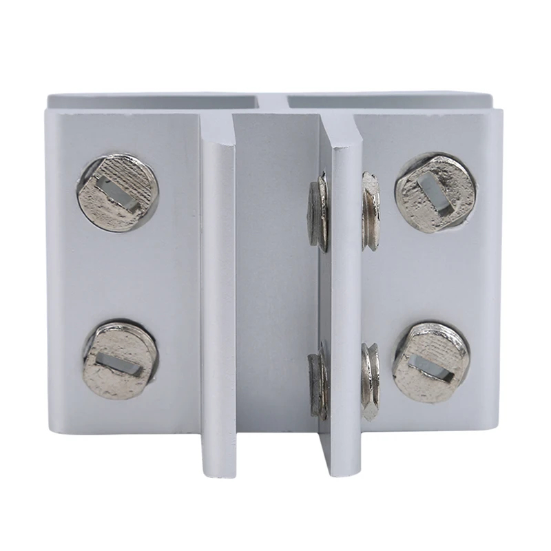 180 градусов двусторонний зажим для дома легко установить стеклянный из цинка