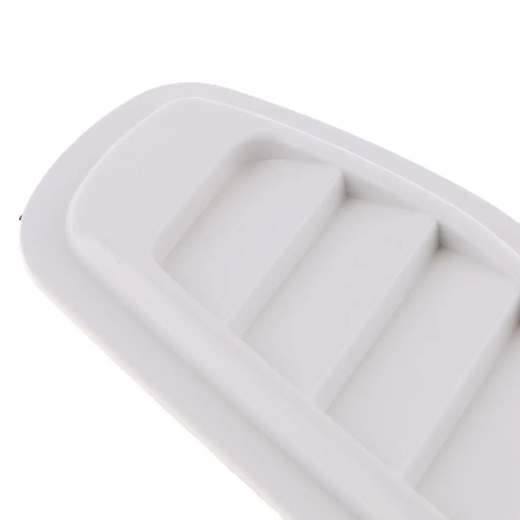 2Pcs Car Decorative Air Flow Intake Hood Scoop Bonnet Vent Cover Trim |