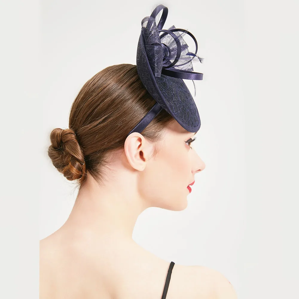 Шляпка женская из льна и элегантная свадебная 2020 | Аксессуары для одежды