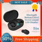 TWS-стереонаушники E6S с поддержкой Bluetooth, водонепроницаемые, наушники наушники беспроводной беспроводные наушники гарнитура для гитары