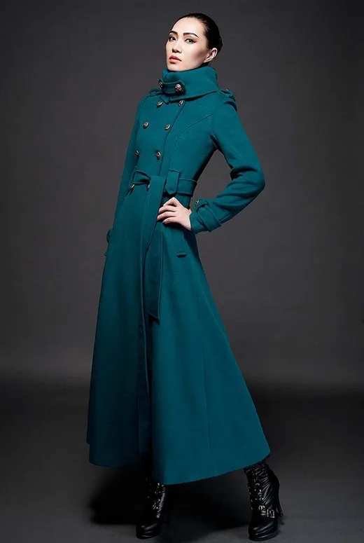 Распродажа! Женская осенне зимняя шерстяная куртка женское двубортное шерстяное