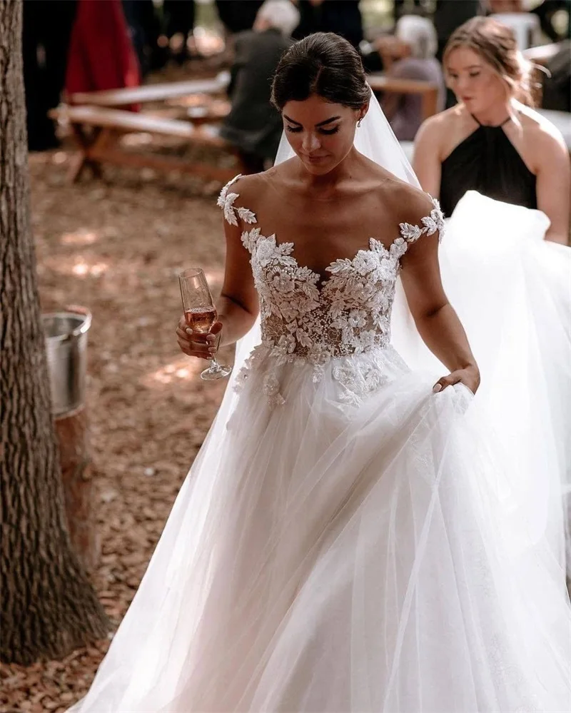 

Женское свадебное платье It's yiiya, белое платье до пола с изящными бусинами на заказ на лето 2019