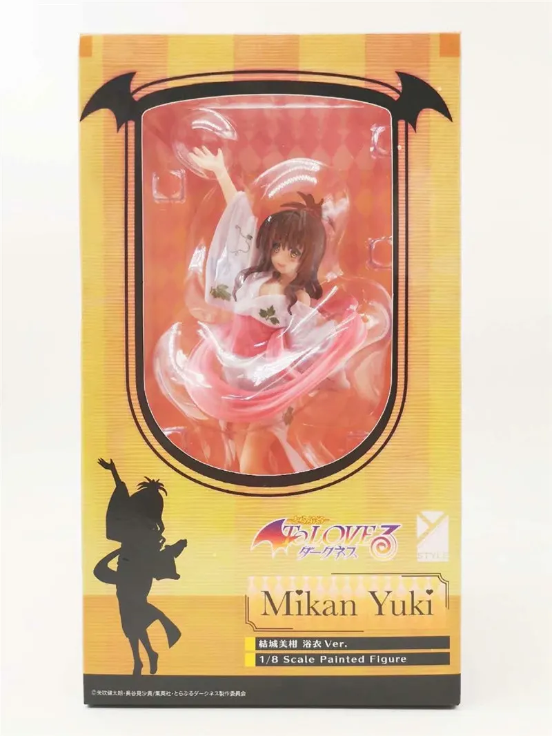 

22cm Anime To Love Mikan Yuki PVC Sexy Girls Action Figure Model Toys Best Gift For Christmas