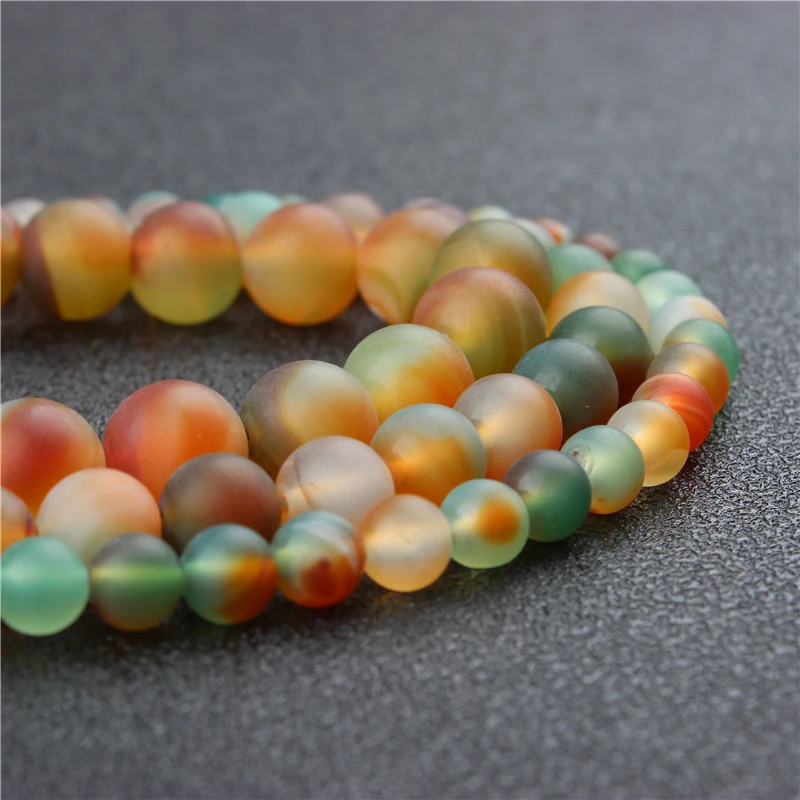 

WholesaleNaturalFrosted MalachiteRoundBeadsLooseBeads6/8/10/12MMSuitableForJewelryMakingDIYBraceletNecklace