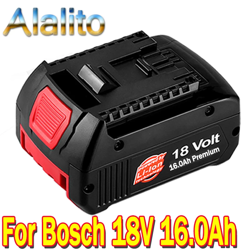 Оригинальный 18V 16000 мА/ч Перезаряжаемые Li-Ion Батарея для Bosch резервного