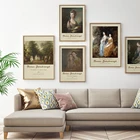 Плакаты-портреты и принты Томаса Гейнсборо, винтажные, настенные картины для спальни, домашнего декора