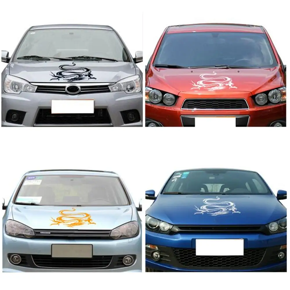 наклейка дракон на автомобиль Светоотражающие наклейки для автомобиля Дракон