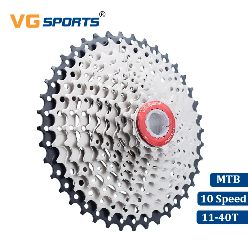VG спортивный горный велосипед MTB 10 скоростная кассета 10Velocidade S 40T запчасти для