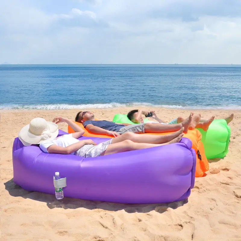 Туристический надувной диван WolFAce легкий мат для отдыха на открытом воздухе