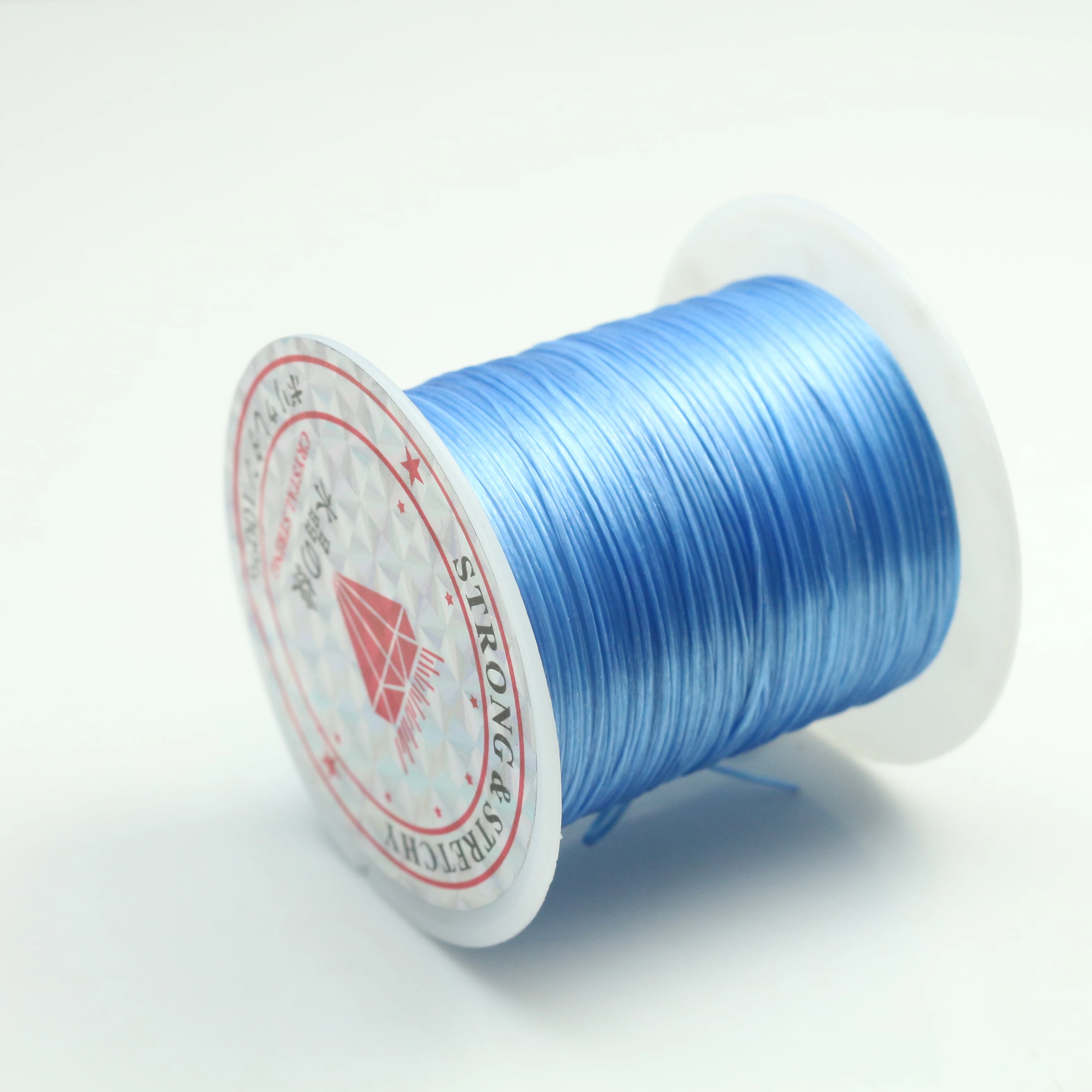 Поделки из бисера эластичные 0 6 мм 10 м/рулон | Украшения и аксессуары