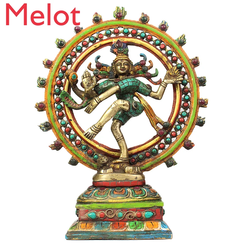 Натуральная медь искусственное украшение Непал ручная работа танцевальная