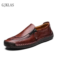 mens shoes genuine leather casual business men shoes big size oxfords cow leather men new loafers fashion original dress shoe
