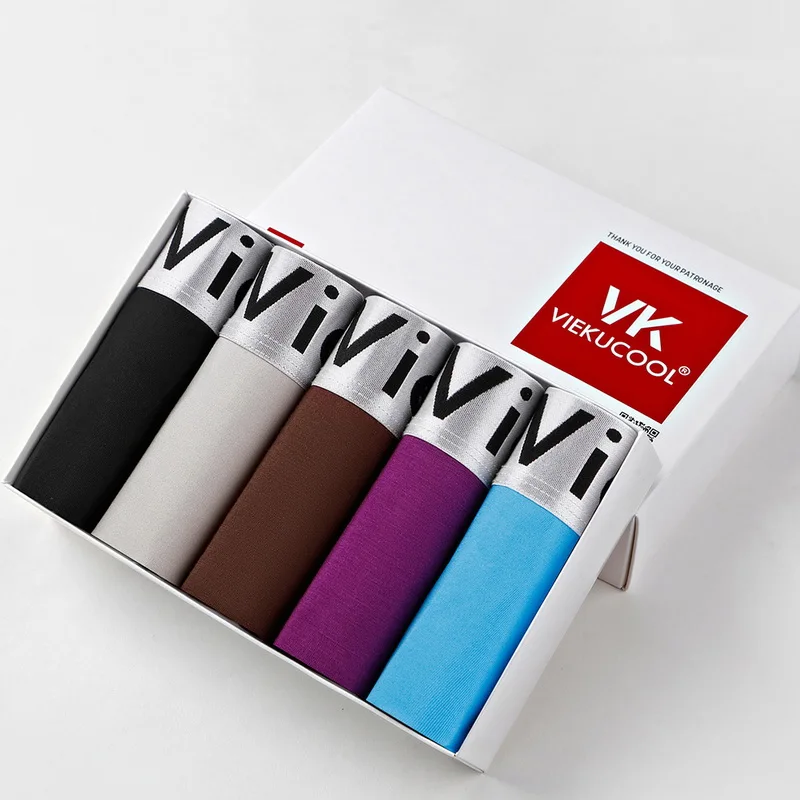 Мужские пикантные мягкие удобные повседневные боксеры дышащее нижнее белье из