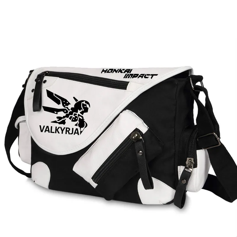 Холщовые сумки для косплея Honkai Impact 3 модные дорожные унисекс Подростковые Сумки