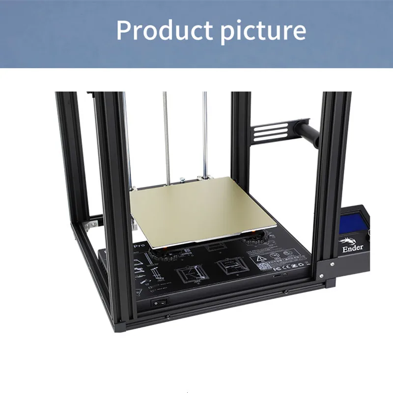 3d printer parts removal spring steel sheet pei magnetic base hotbed sticker build plate 235235mm pei sheet ender 35 cr 10 free global shipping