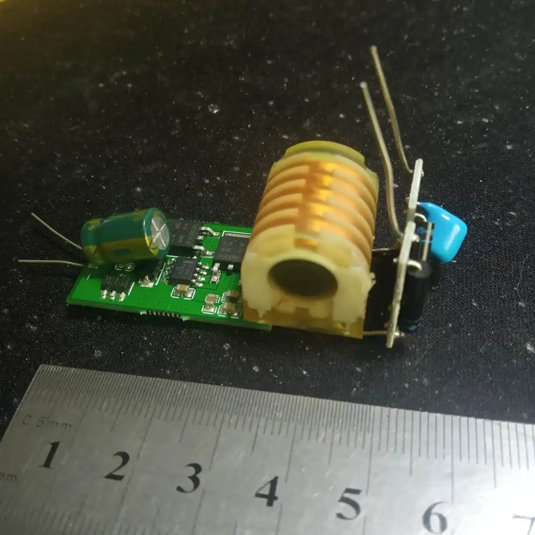 

7.4v-12v Boost 6kv-15kv DC Ignition Type Arc Boost Coil Low Current High Voltage Package Driver Board